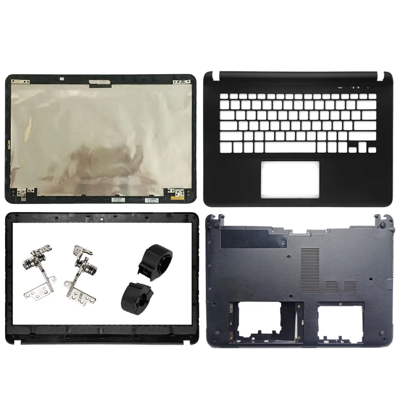 Черная задняя крышка для ноутбука sony vaio SVF14 SVF141 SVF142 SVF143 SVF144 без касания/Передняя панель/Упор для рук верхняя/Нижняя крышка
Черная задняя крышка для ноутбука sony vaio SVF14 SVF141 SVF142 SVF143 SVF144 без касания/Передняя панель/Упор для рук верхняя/Нижняя крышка