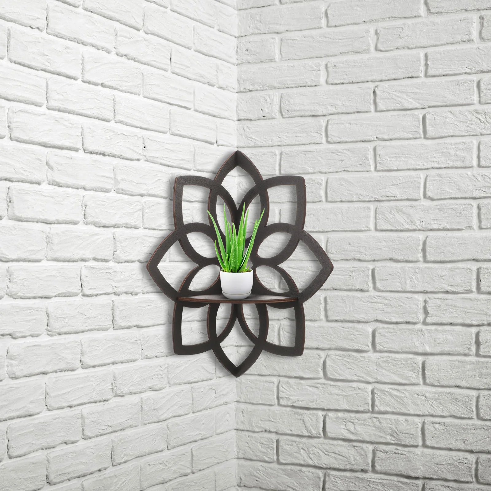 Floating Corner Shelf Wall Corner Shelves Wooden Mandala Flower Book Shelf Crystal Display Shelf Bedrooms Bathroom
Floating Corner Shelf Wall Corner Shelves Wooden Mandala Flower Book Shelf Crystal Display Shelf Bedrooms Bathroom