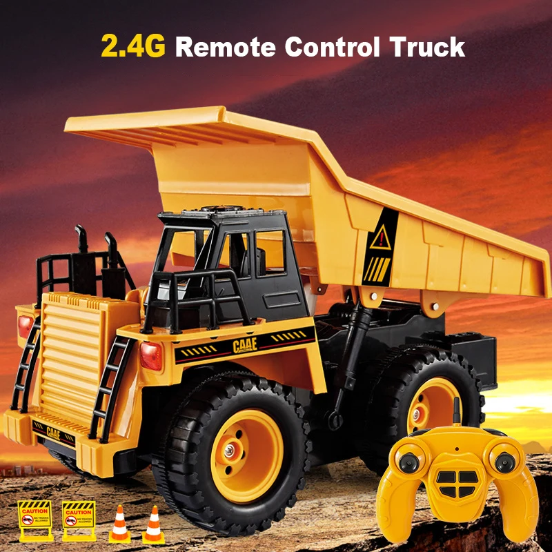 1:22 Remote Control Truck 2.4G Simulation Dump Remote Control Engineering Vehicle Can Rotate 360 Degrees Workbench Toy Car 
1:22 Remote Control Truck 2.4G Simulation Dump Remote Control Engineering Vehicle Can Rotate 360 Degrees Workbench Toy Car