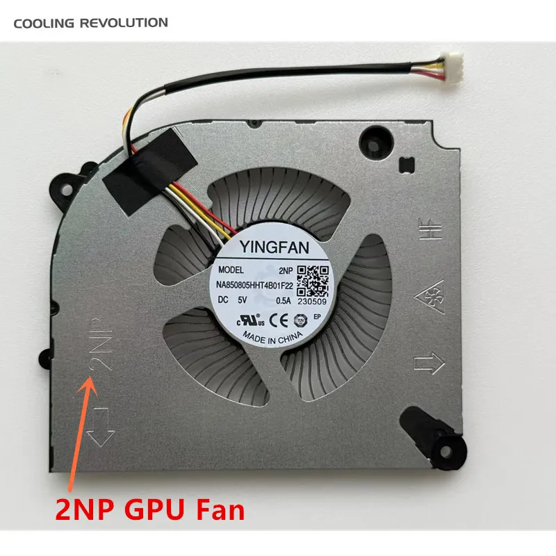 New Original Laptop CPU GPU Cooling Fan For YINGFAN MODEL 2NQ NB800805HHT4B01F22 2NP NA850805HHT4B01F22 5V 0.5A New Original Laptop CPU GPU Cooling Fan For YINGFAN MODEL 2NQ NB800805HHT4B01F22 2NP NA850805HHT4B01F22 5V 0.5A