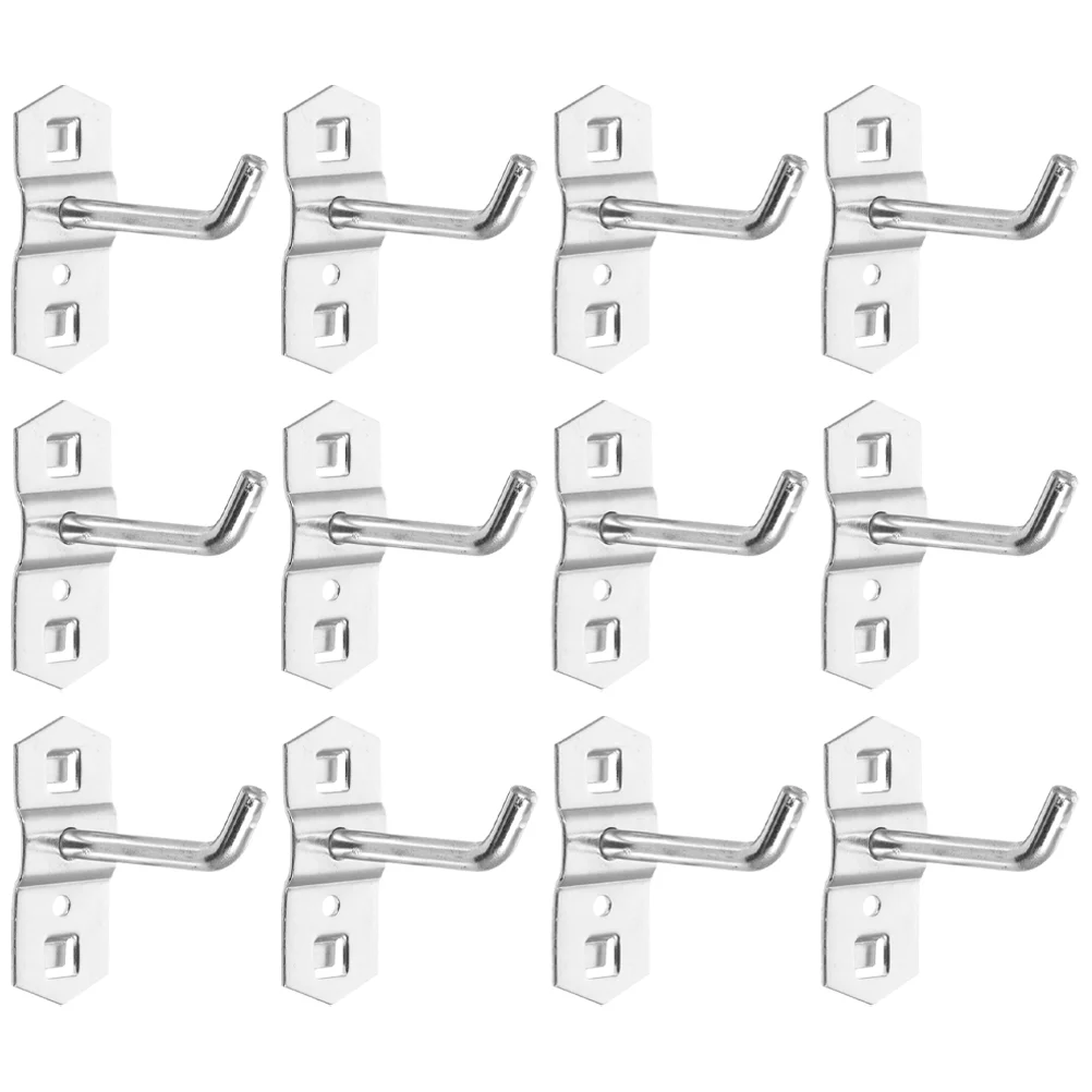 12 pcs Pegboard Hooks Wall Pegboard Storage Hooks Metal Pegboard Hanging Hooks for Tools
12 pcs Pegboard Hooks Wall Pegboard Storage Hooks Metal Pegboard Hanging Hooks for Tools