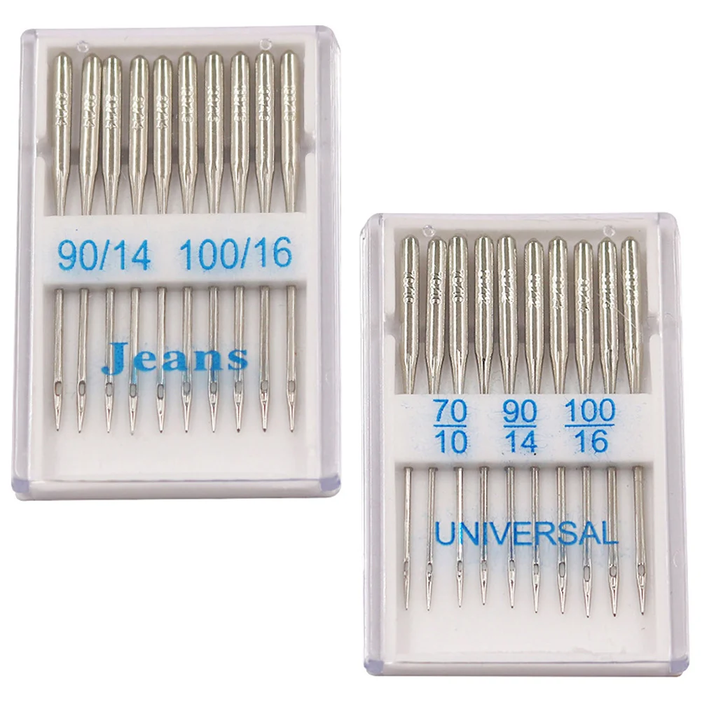 Stainless Steel Sewing Machine Needles Set for Clothes and Crafts Stitching with Storage Box
Stainless Steel Sewing Machine Needles Set for Clothes and Crafts Stitching with Storage Box