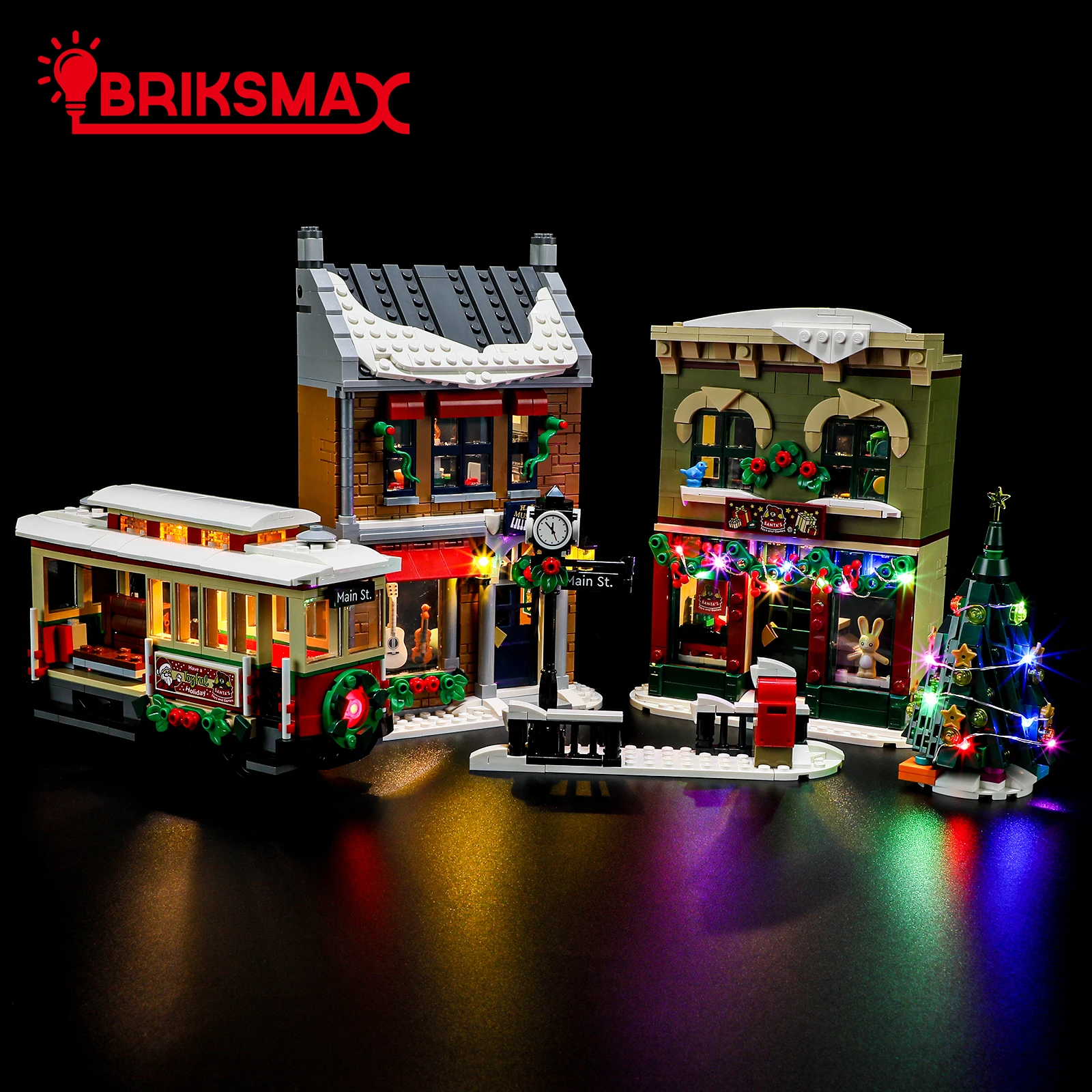 BriksMax LED Light Kit for 10308 Holiday Main Street Building Blocks Set (NOT Include Model) Toys for Children
BriksMax LED Light Kit for 10308 Holiday Main Street Building Blocks Set (NOT Include Model) Toys for Children