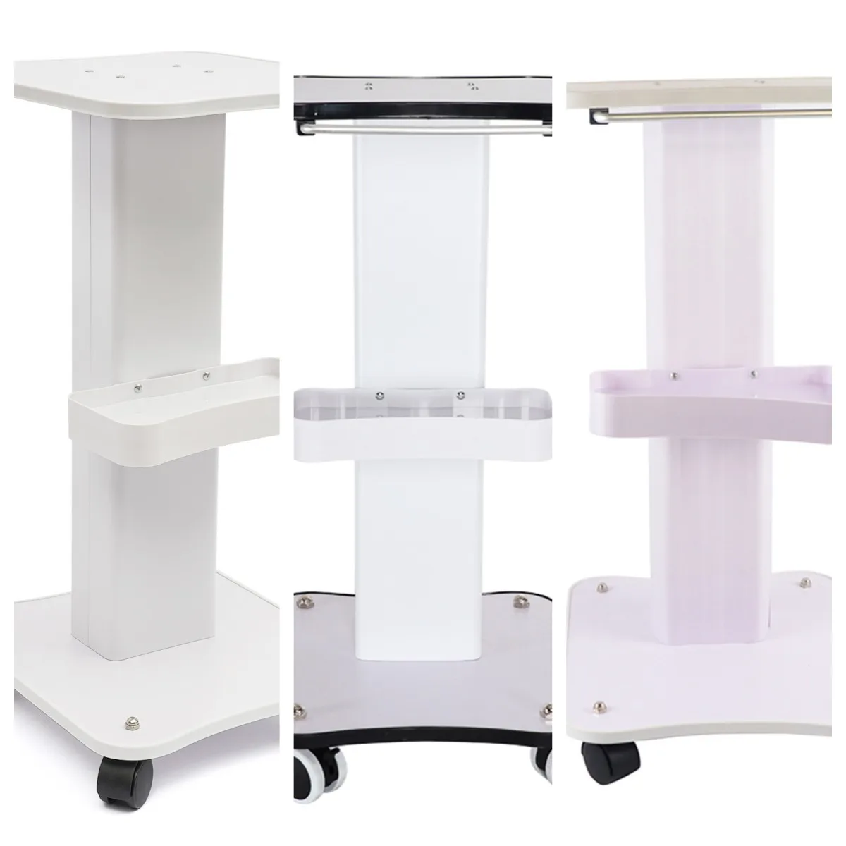 Convenient Beauty Storage Equipment Salon SPA Organizer Rolling Stand Trolley Small Bubble Medical Rolling Cart W/Handle,Brake
Convenient Beauty Storage Equipment Salon SPA Organizer Rolling Stand Trolley Small Bubble Medical Rolling Cart W/Handle,Brake