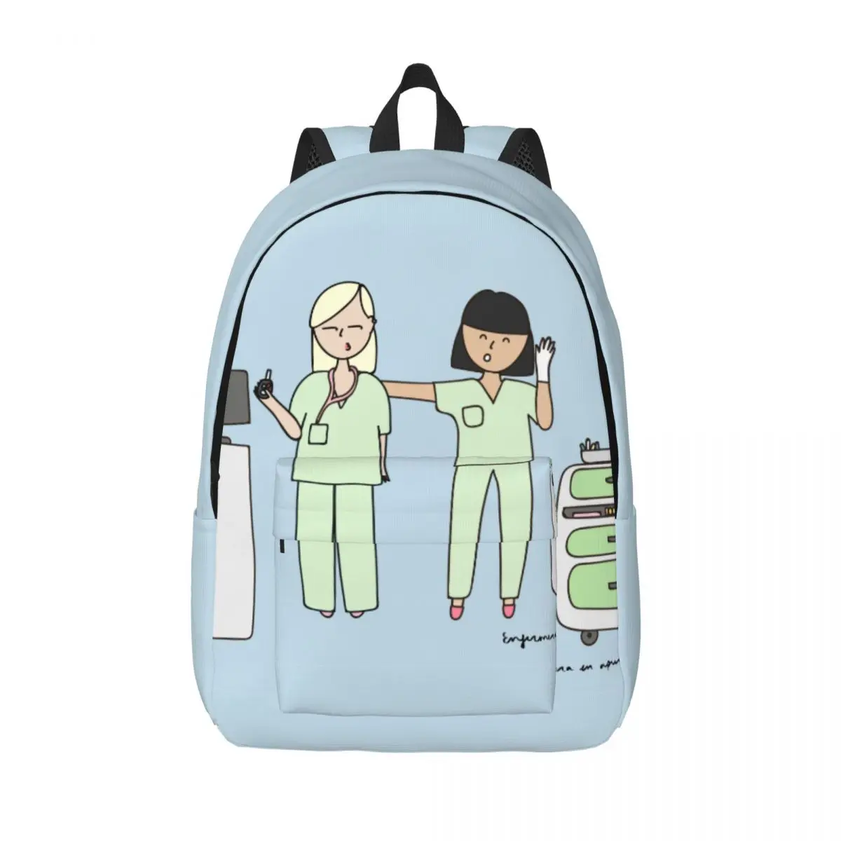 Backpack for Preschool Primary School Student Enfermera En Apuros Doctor Nurse Medical Bookbag Boy Girl Kids Daypack Hiking
Backpack for Preschool Primary School Student Enfermera En Apuros Doctor Nurse Medical Bookbag Boy Girl Kids Daypack Hiking