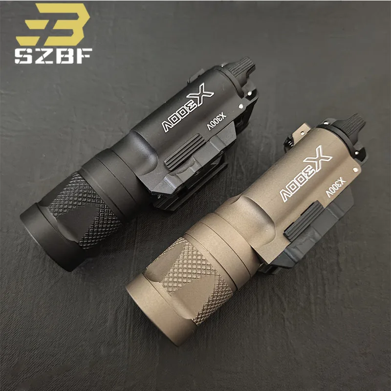 Tactical Surefir X300V Strobe Flashlight X300U X300 Pistol Scout Light Weapon Gun Light Lanterna Rifle Hunting Airsoft XH35 lamp
Tactical Surefir X300V Strobe Flashlight X300U X300 Pistol Scout Light Weapon Gun Light Lanterna Rifle Hunting Airsoft XH35 lamp