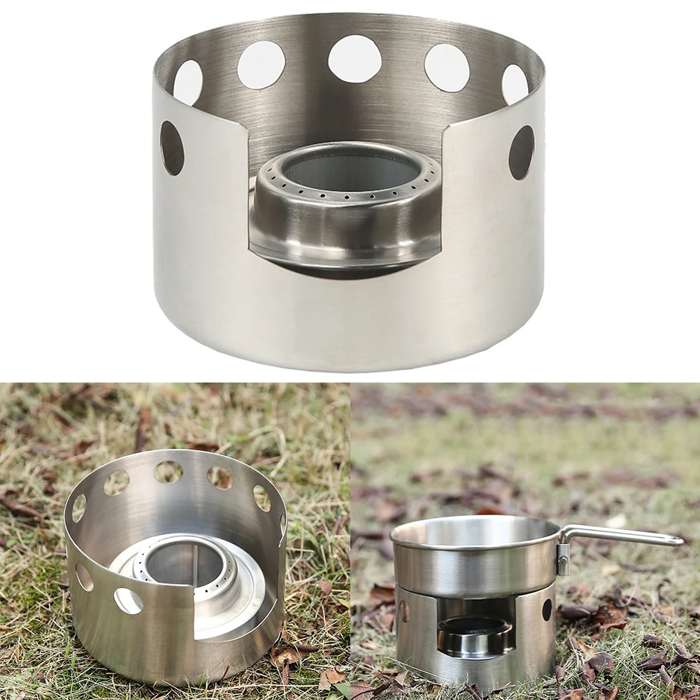 Portable Alcohol Stove Windproof 8.6*8.6*4cm 400g Cooking Supplies Tool Parts For Outdoor Camping Hiking Picnic BBQ Backpack
Portable Alcohol Stove Windproof 8.6*8.6*4cm 400g Cooking Supplies Tool Parts For Outdoor Camping Hiking Picnic BBQ Backpack