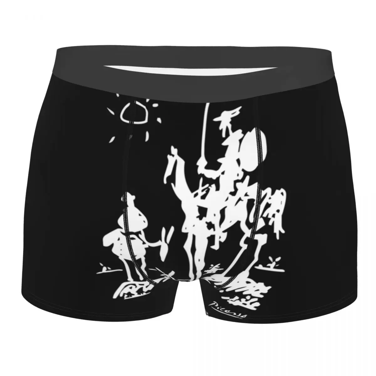 

Male Fashion Pablo Picasso Don Quixote Underwear Boxer Briefs Men Breathbale Shorts Underpants
