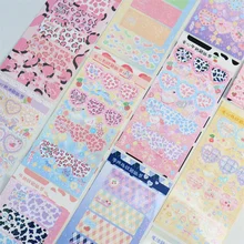 Leopard Print Love Creative Border Cute Stickers Ins Photo Card Diy Collage Stationery Decorative Sticker Laser Flash Powder
Leopard Print Love Creative Border Cute Stickers Ins Photo Card Diy Collage Stationery Decorative Sticker Laser Flash Powder