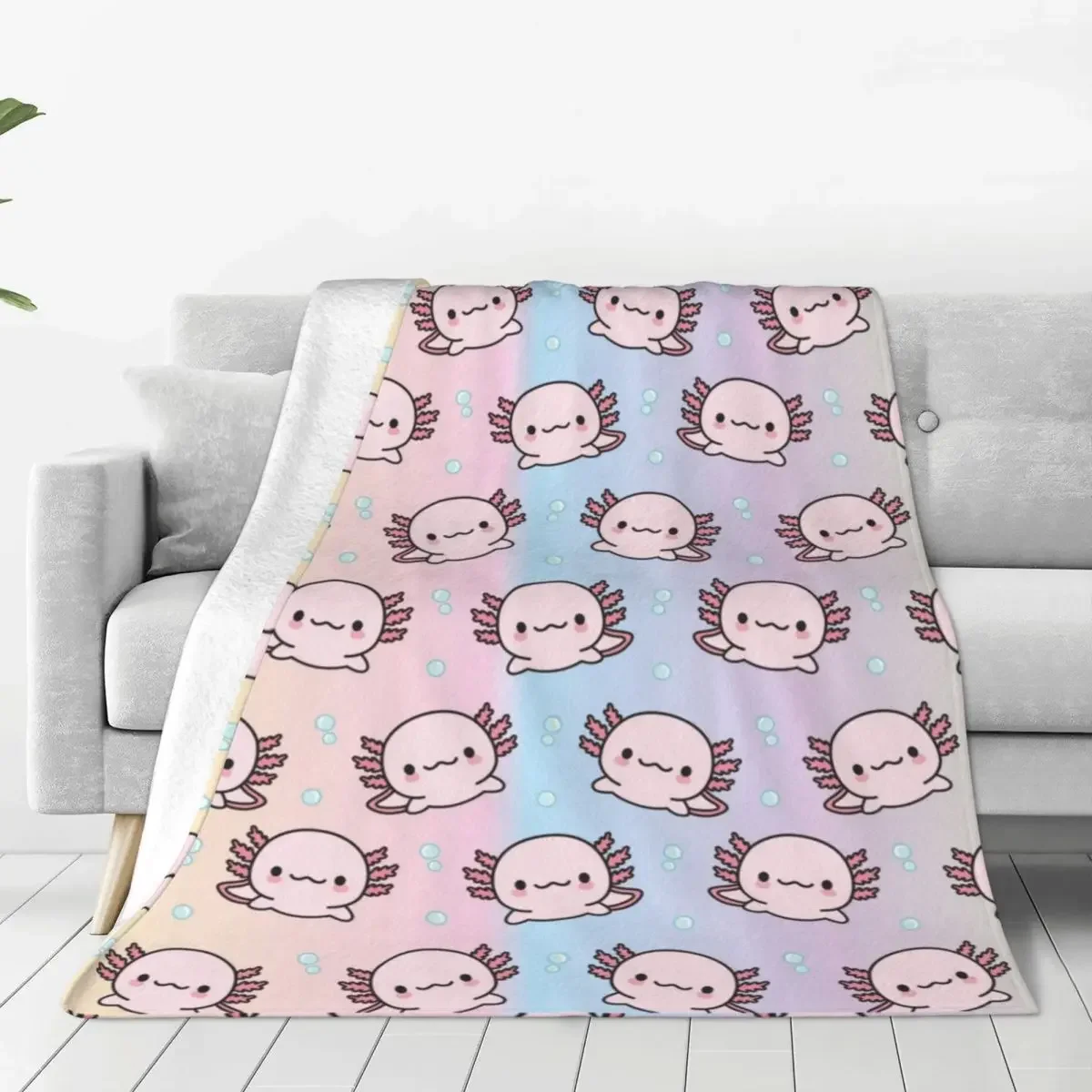 Милые Axolotl флисовые одеяла, одеяло в виде саламанды для дивана, офисное мягкое плюшевое тонкое одеяло
Милые Axolotl флисовые одеяла, одеяло в виде саламанды для дивана, офисное мягкое плюшевое тонкое одеяло