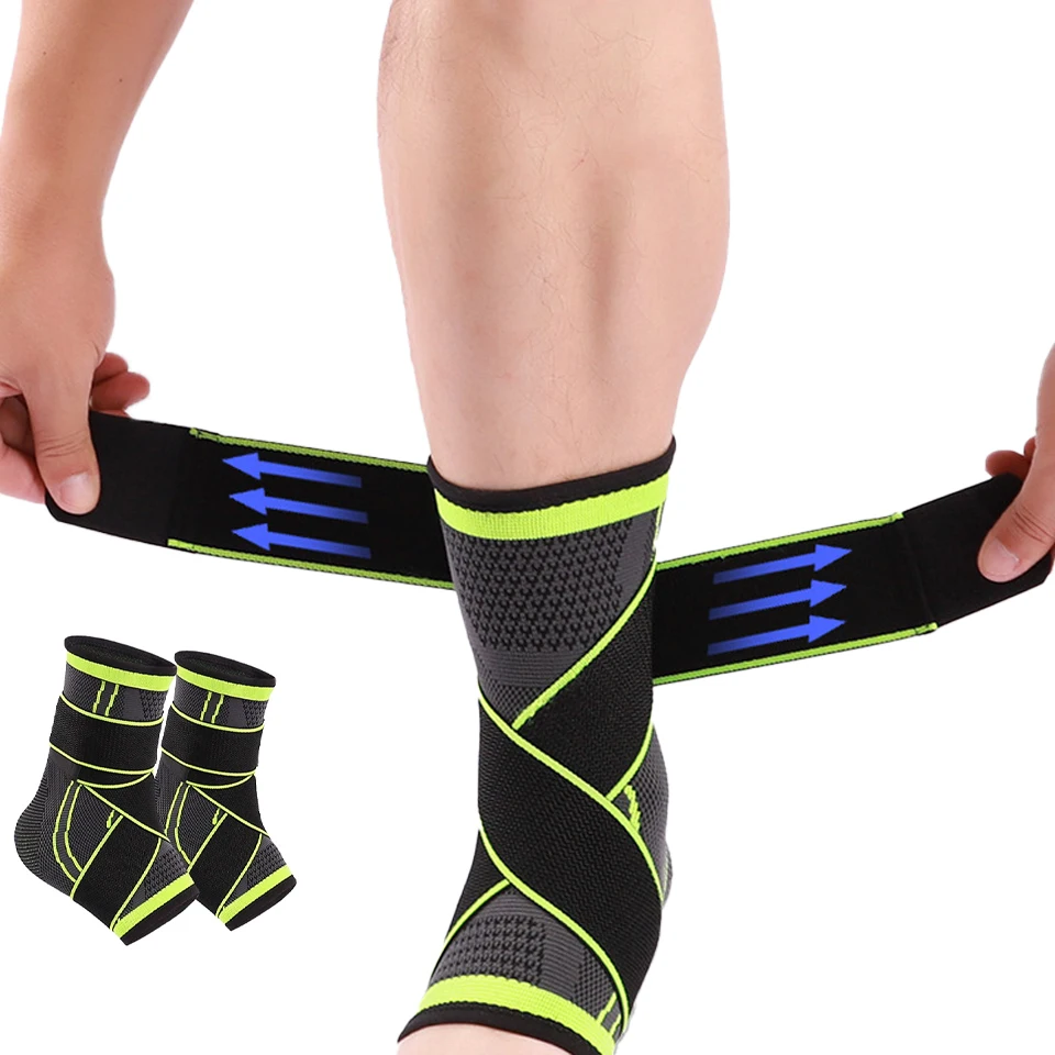 1Pcs Adjustable Professional Sports Ankle Strain Wraps Bandages Elastic Ankle Support Brace Protector for Fitness Running Unisex
1Pcs Adjustable Professional Sports Ankle Strain Wraps Bandages Elastic Ankle Support Brace Protector for Fitness Running Unisex