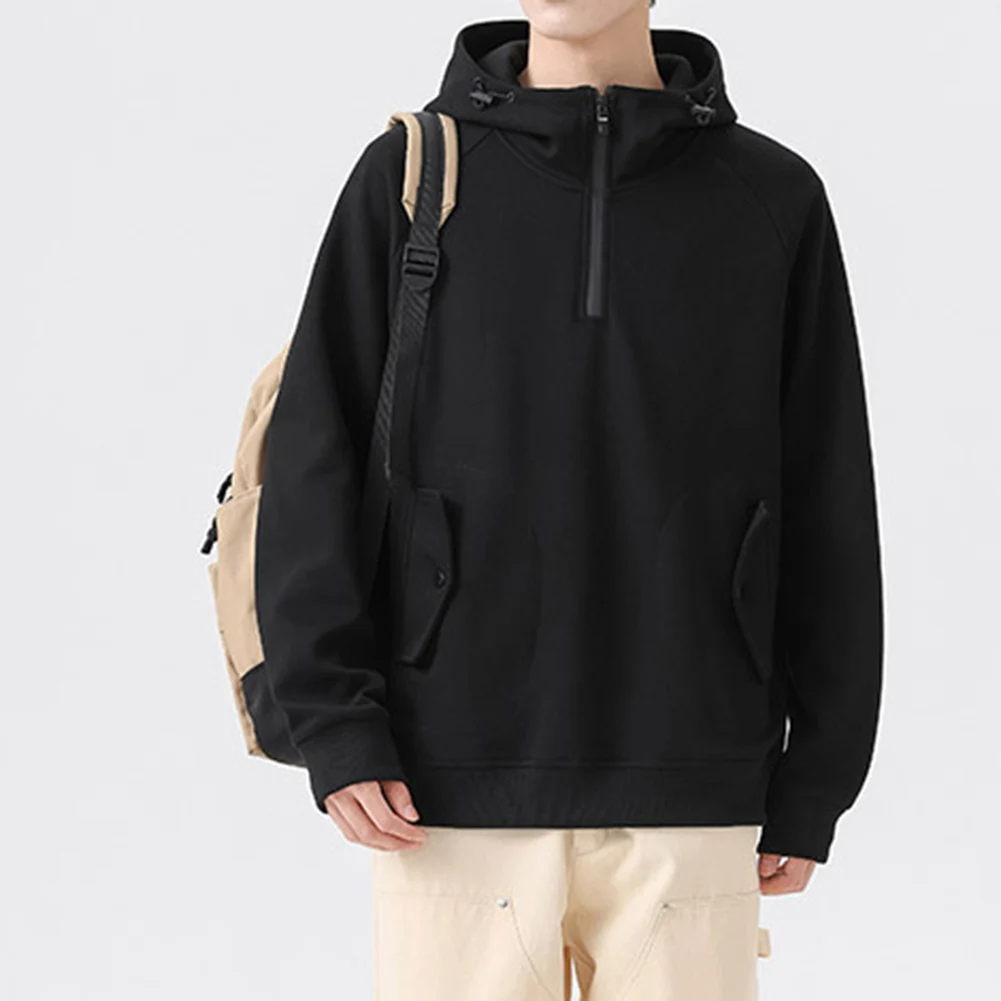 Men Oversized Long Sleeve Loose Fitting Zip Up Sweatshirts Cotton Hooded Pullovers Streetwear Pocket Sportswear Male Hoodies
Men Oversized Long Sleeve Loose Fitting Zip Up Sweatshirts Cotton Hooded Pullovers Streetwear Pocket Sportswear Male Hoodies