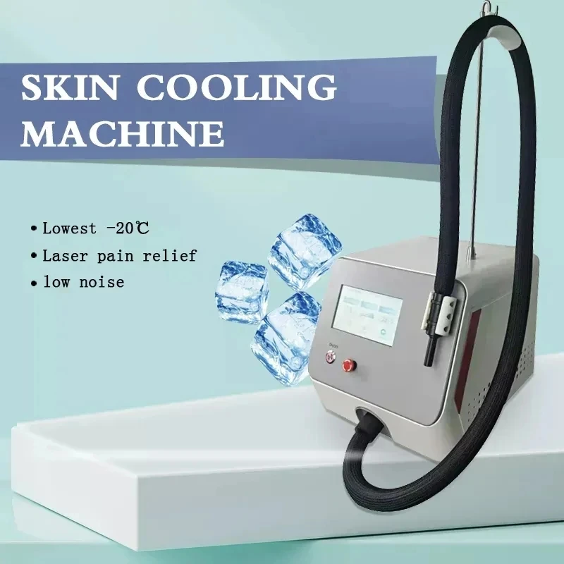 

Best-selling Portable Mini Zimmer Cryo Cold Air Skin Cooling Machine For Laser Treatment Device