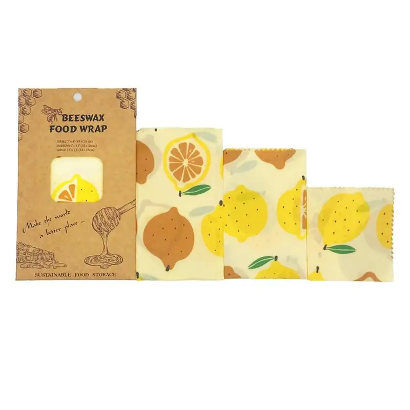 Reusable Beeswax Wrap Sustainable Food Packing Wrap Set 3Pcs Zero Waste Organic Sustainable Food Storage Packing Bag For Bread
Reusable Beeswax Wrap Sustainable Food Packing Wrap Set 3Pcs Zero Waste Organic Sustainable Food Storage Packing Bag For Bread