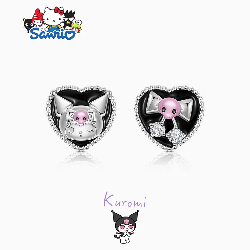 Kawaii Sanrio Kuromi Love Ear Stud Anime Cute Cartoon Jewelry Accessories Decoration Toys Girls Birthday Girlfriend Gifts
Kawaii Sanrio Kuromi Love Ear Stud Anime Cute Cartoon Jewelry Accessories Decoration Toys Girls Birthday Girlfriend Gifts