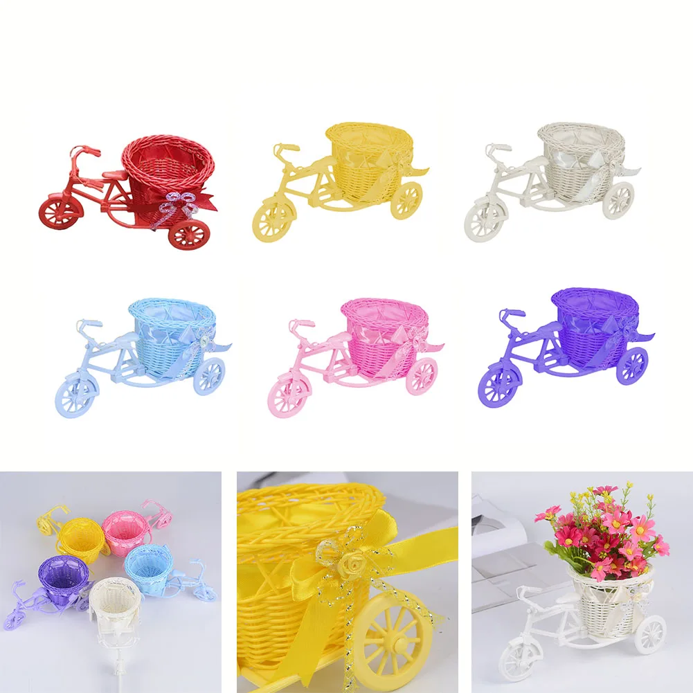 Bicycle Woven Flower Basket Simulation Flower Basket Flower Arrangement Plastic Rattan Woven Basket Storage Basket Decoration
Bicycle Woven Flower Basket Simulation Flower Basket Flower Arrangement Plastic Rattan Woven Basket Storage Basket Decoration