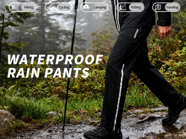 WOSAWE Motorcycle Raincoat Suits Men Women Waterproof Rain Jacket and Pant Reflective Hiking Motobike Riding Fishing Rainsuits 34 S58dfd0c1ebb54723b43a6debc234cc1bG