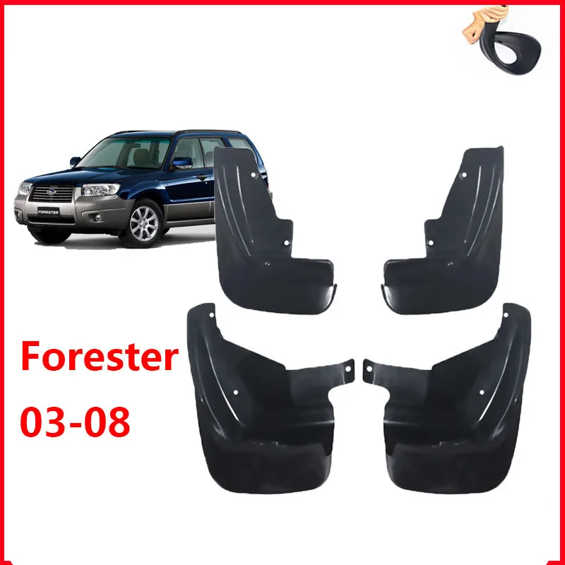 

Tyre Mudflaps Guards For Subaru Forester 2005 2006 2007 SG Mudflaps Splash Guards Mud Flaps Mudguards Tire Fenders Accessories