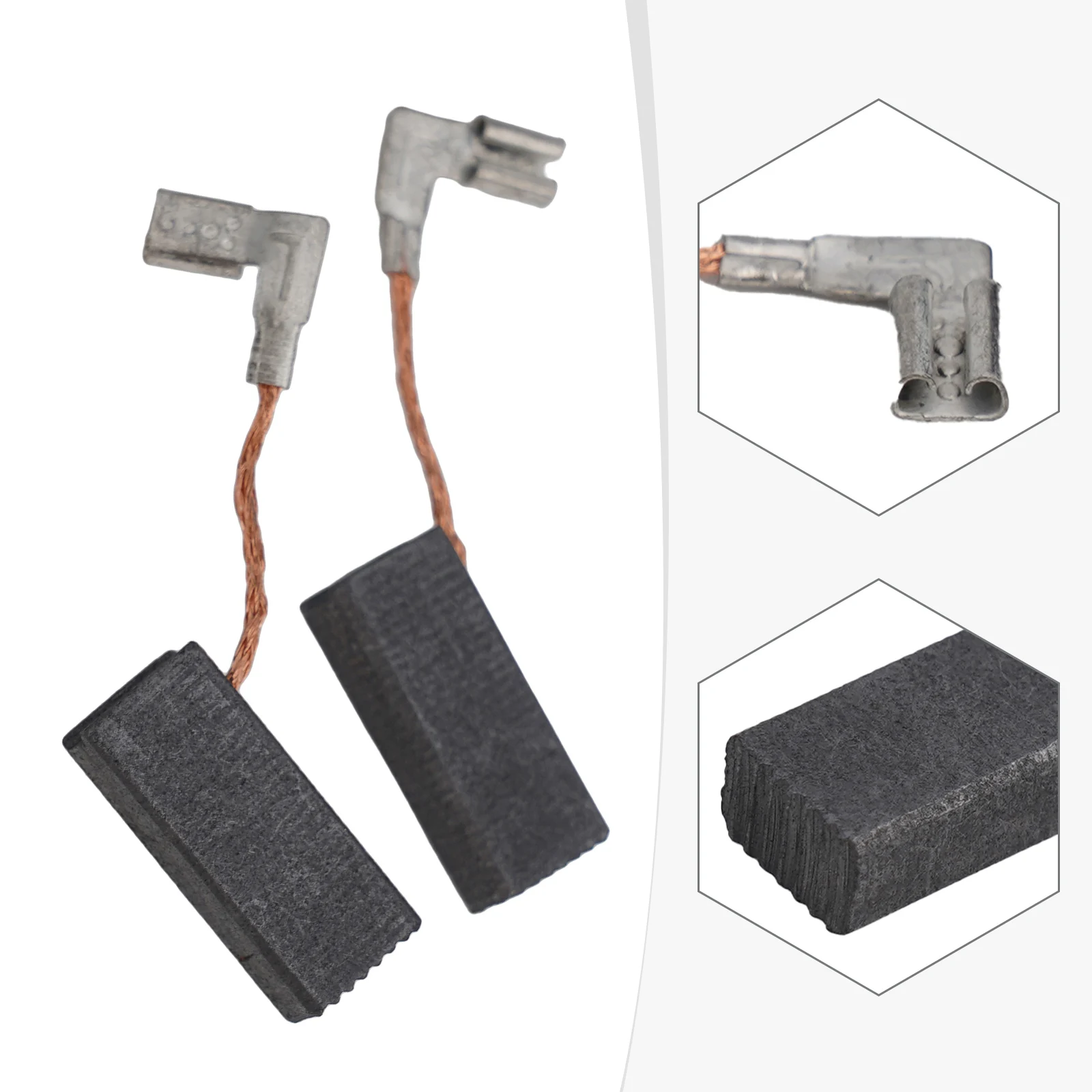 2pcs Carbon Brushes 1617000525 For Bosch For 11250VSR 11253VSR 11250VSR 11255VSR 11250VSR Power Tools Cleaning Accessories
2pcs Carbon Brushes 1617000525 For Bosch For 11250VSR 11253VSR 11250VSR 11255VSR 11250VSR Power Tools Cleaning Accessories