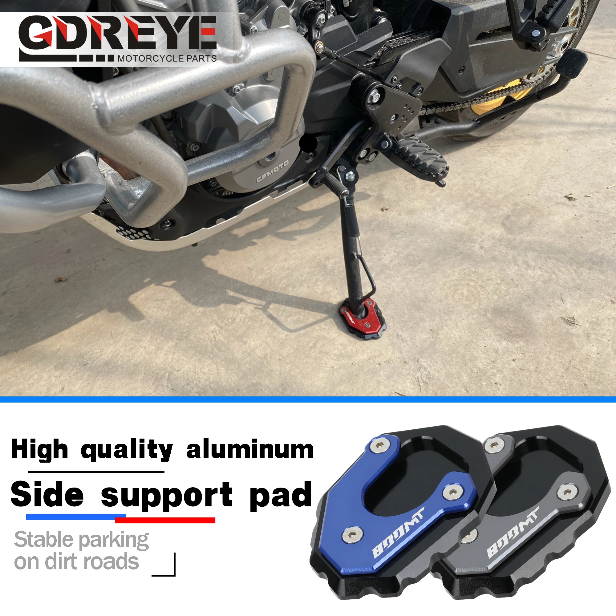 Подставка для CFMOTO 800MT 800 MT, выдвижная подставка, удлинитель, аксессуары для мотоциклов из алюминия с ЧПУ
Подставка для CFMOTO 800MT 800 MT, выдвижная подставка, удлинитель, аксессуары для мотоциклов из алюминия с ЧПУ