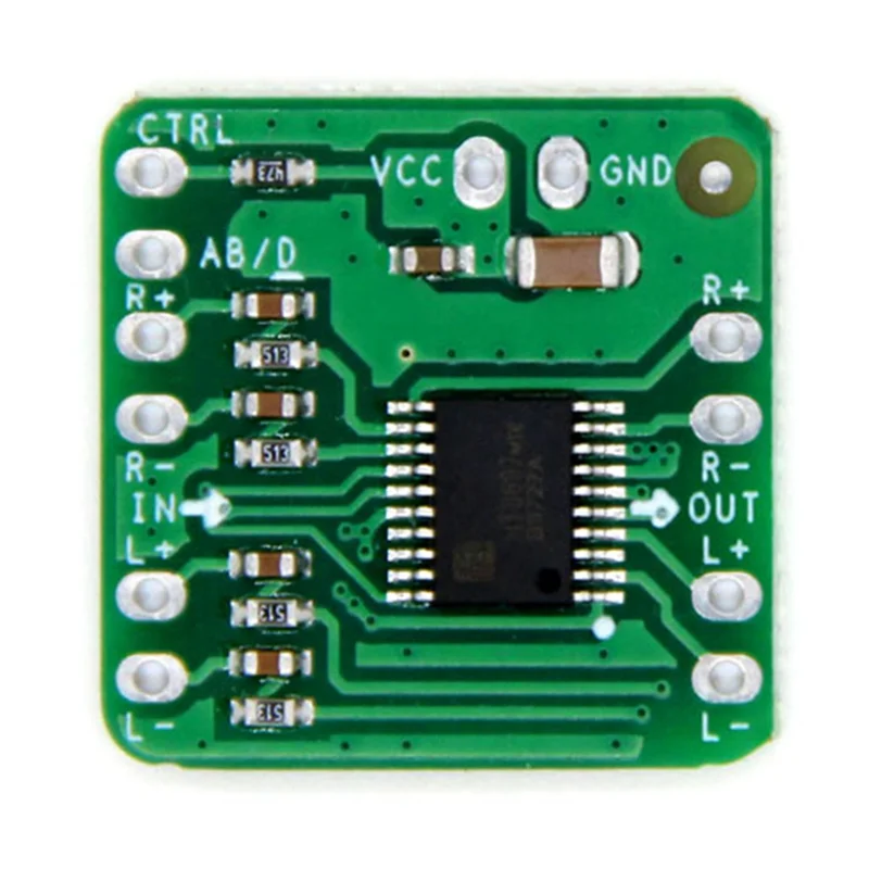 Differential Power Amplifier Board 2X10W Digital Class D Audio Power Amplifier HT8697 3.6-8.5V Differential Input 
Differential Power Amplifier Board 2X10W Digital Class D Audio Power Amplifier HT8697 3.6-8.5V Differential Input