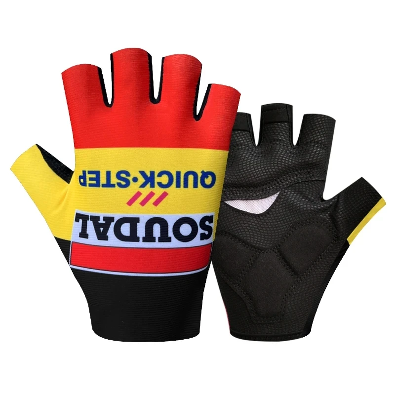 2024 SOUDAL Команда QUICK STEP Бельгия одна пара спортивных полупальцевых велосипедных трикотажных перчаток MTB дорожный горный велосипед Гелевые перчатки
2024 SOUDAL Команда QUICK STEP Бельгия одна пара спортивных полупальцевых велосипедных трикотажных перчаток MTB дорожный горный велосипед Гелевые перчатки