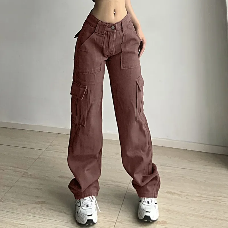 Y2K Pockets Denim Cargo Pants for Women Straight Pants Harajuku Vintage Aesthetic Trousers Wide Leg Baggy Basic Casual Jeans
Y2K Pockets Denim Cargo Pants for Women Straight Pants Harajuku Vintage Aesthetic Trousers Wide Leg Baggy Basic Casual Jeans