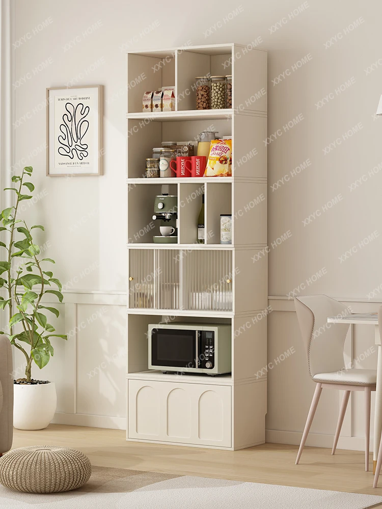 Storage Cabinet Combination Household Cream Style Living Room Solid Wood Small Vertical Cabinet Sundries Cabinet TV Side
Storage Cabinet Combination Household Cream Style Living Room Solid Wood Small Vertical Cabinet Sundries Cabinet TV Side