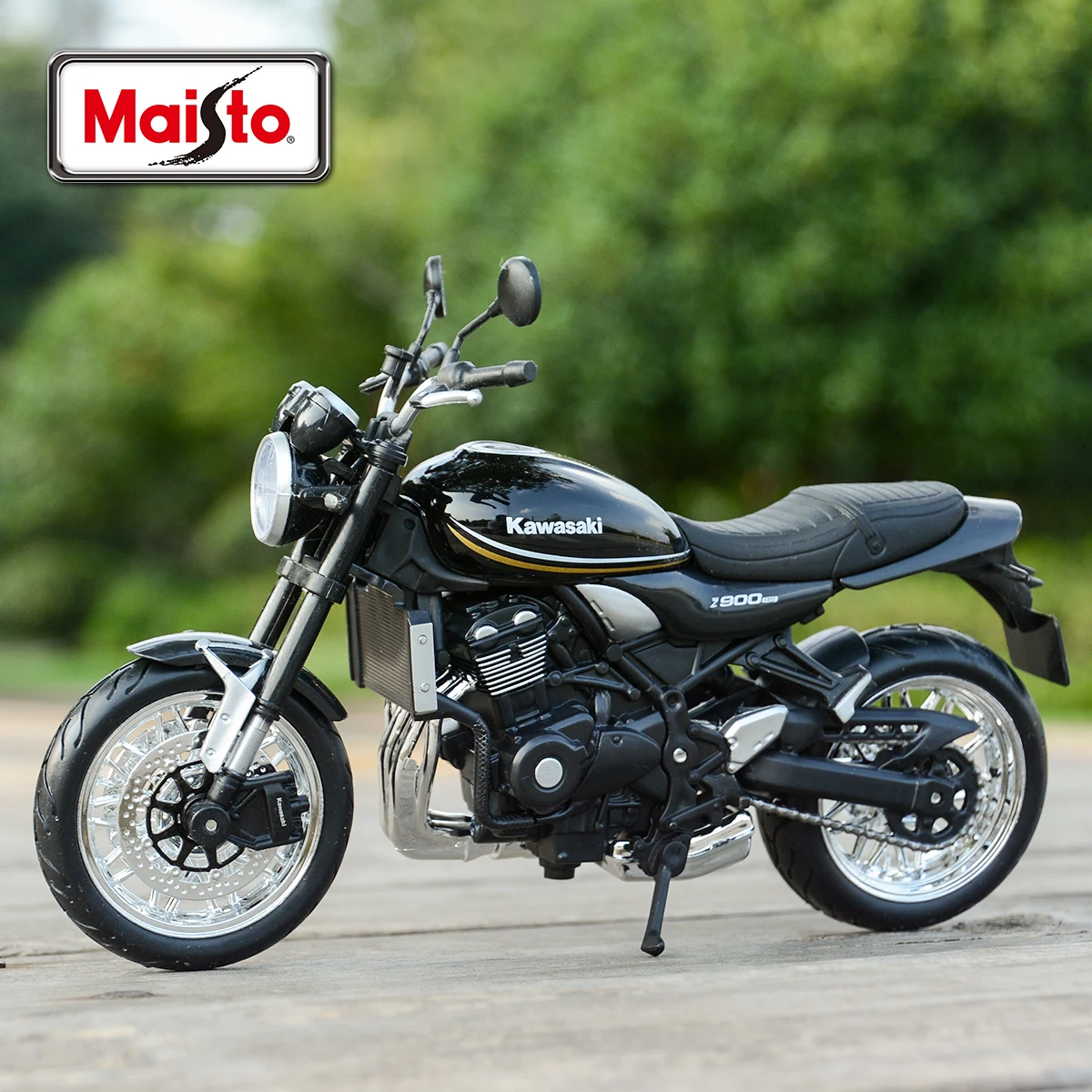 Модель мотоцикла Maisto 1:12 Kawasaki Z900RS из сплава, модель литая металлическая игрушка, модель уличного мотоцикла, коллекция, подарок для детей
Модель мотоцикла Maisto 1:12 Kawasaki Z900RS из сплава, модель литая металлическая игрушка, модель уличного мотоцикла, коллекция, подарок для детей