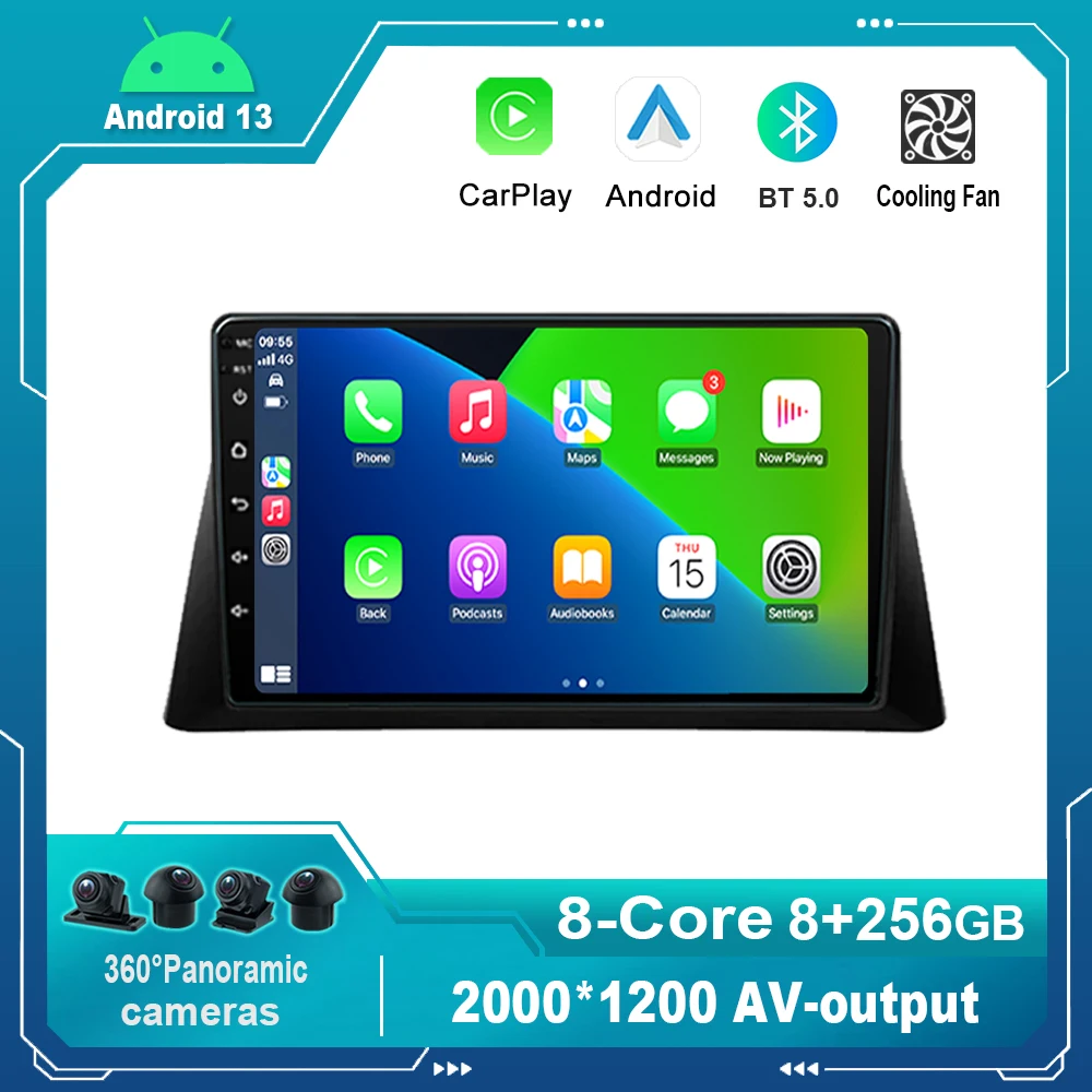 9 Inch Android 13.0 Car Radio Multimedia Video Player Navigation For Honda Accord 8 2008-2013 GPS Carplay No 2din 2 din dvd
9 Inch Android 13.0 Car Radio Multimedia Video Player Navigation For Honda Accord 8 2008-2013 GPS Carplay No 2din 2 din dvd