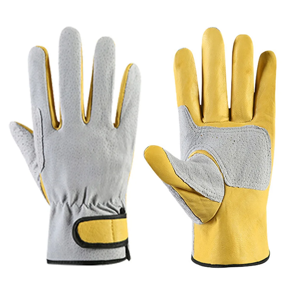 Welding Protection Gloves Work Gloves Leather Welding Safety Protection Garden Wear-resistant Gloves Prevent Splashing
Welding Protection Gloves Work Gloves Leather Welding Safety Protection Garden Wear-resistant Gloves Prevent Splashing