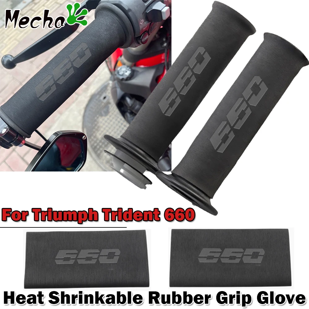 For Triumph Trident 660 Trident660 2021 2022 2023 Motorcycle Nonslip Rubber Handlebar Heat Shrinkable Grip Cover 
For Triumph Trident 660 Trident660 2021 2022 2023 Motorcycle Nonslip Rubber Handlebar Heat Shrinkable Grip Cover