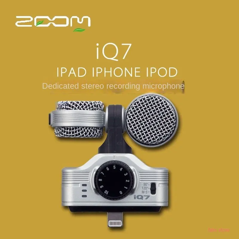 Zoom Iq7 AM7 iPad/iPhone/Typec IOS Android Dedicated Stereo Recording Microphone Microphone
Zoom Iq7 AM7 iPad/iPhone/Typec IOS Android Dedicated Stereo Recording Microphone Microphone