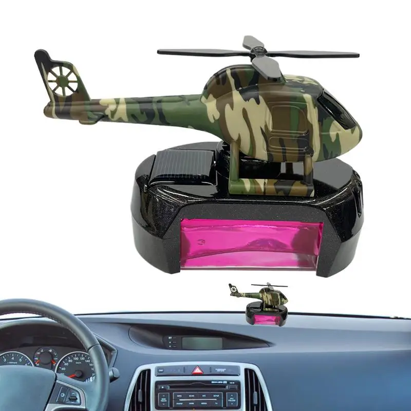 Освежитель воздуха на солнечной батарее, освежитель воздуха для приборной панели с вращающимся вертолетом, украшение для офиса
Освежитель воздуха на солнечной батарее, освежитель воздуха для приборной панели с вращающимся вертолетом, украшение для офиса