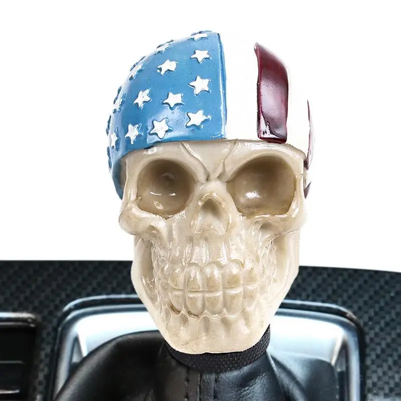 

Skull Shifter Knob Devil Skull Shift Lever Gear Shift Head Car Stick Shift Knob Accessory Fits Most Manual Automatic Vehicles