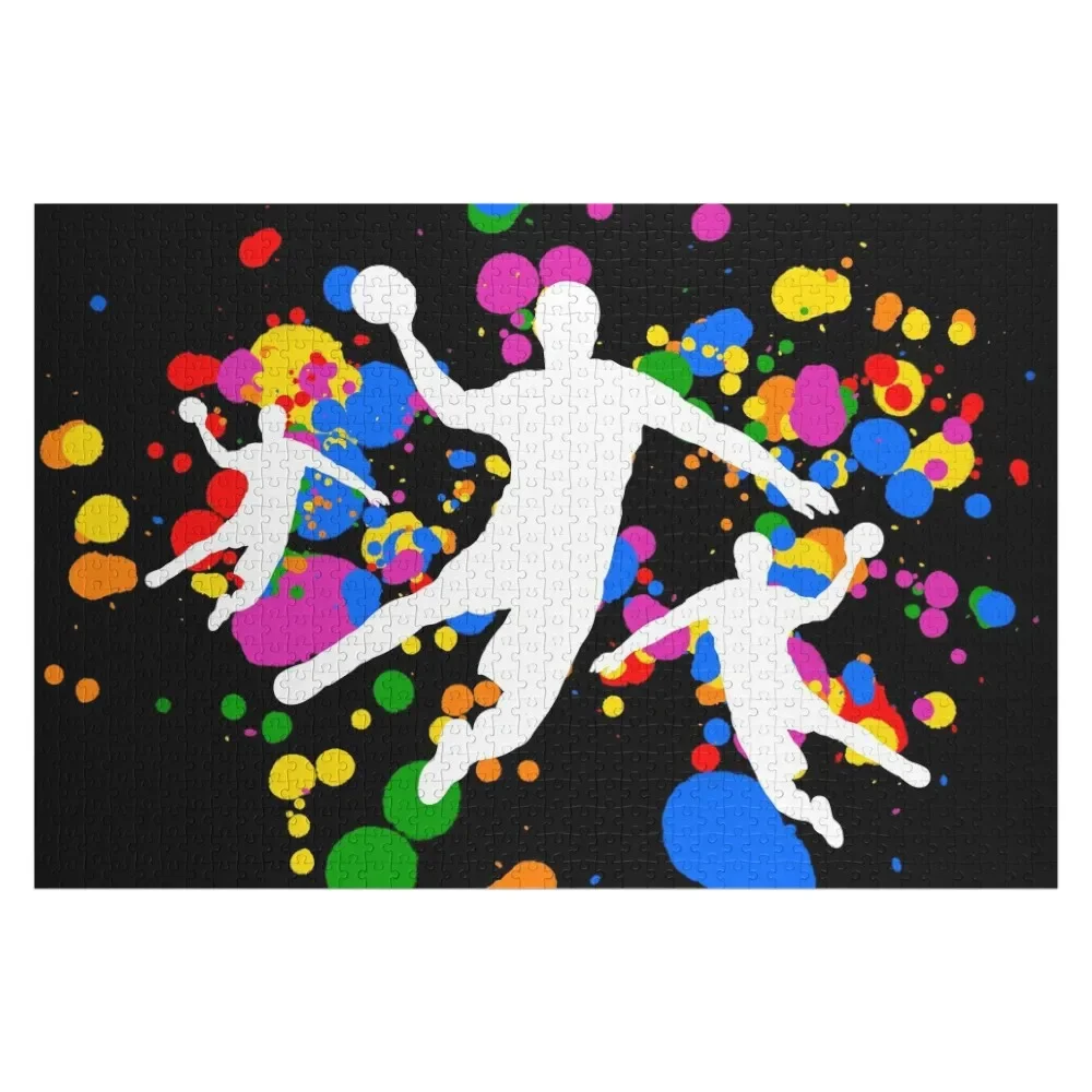 Handball players with colorful fireworks in the background Jigsaw Puzzle Wooden Boxes Photo Custom Puzzle
Handball players with colorful fireworks in the background Jigsaw Puzzle Wooden Boxes Photo Custom Puzzle