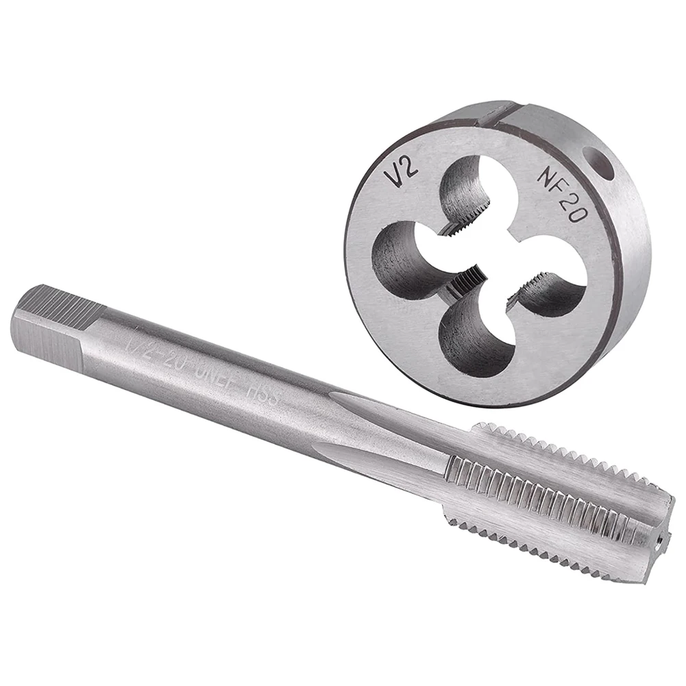 1pc 1/2-20 UNF Tap With Die For Cleaning/rethreading Damaged/clogged Pipe Threads HSS Right Hand Hand Tools Accessories
1pc 1/2-20 UNF Tap With Die For Cleaning/rethreading Damaged/clogged Pipe Threads HSS Right Hand Hand Tools Accessories