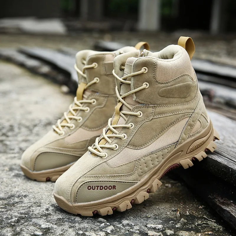 Military Boots Men's Casual Casual Sneaker Loafers Leather Non-slip Shoes High Boots Sports and Leisure Outdoor Desert Fashion
Military Boots Men's Casual Casual Sneaker Loafers Leather Non-slip Shoes High Boots Sports and Leisure Outdoor Desert Fashion