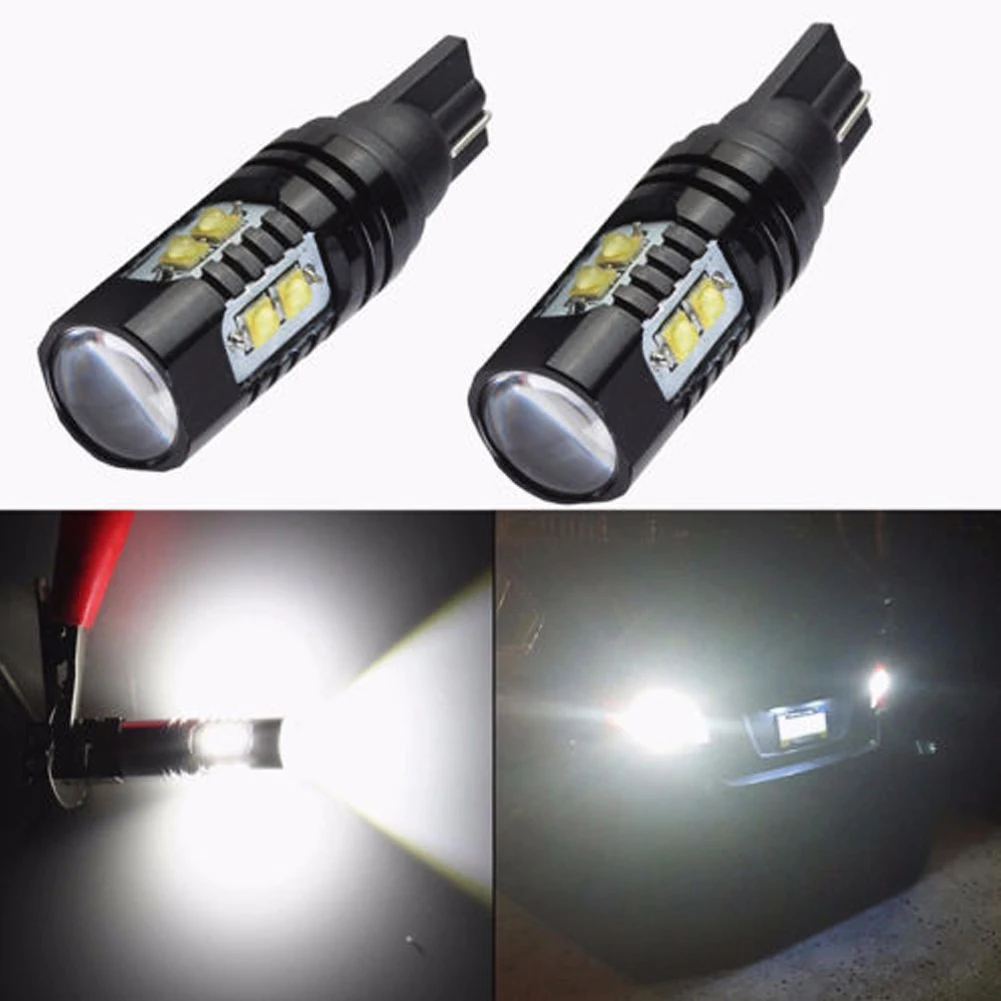 1Pair 12-24V T10 LED Fog Lights Bulb 6000K White 50W 10 LED Chipset 700LM Car Interior License Plate Light Auto Interior Lights
1Pair 12-24V T10 LED Fog Lights Bulb 6000K White 50W 10 LED Chipset 700LM Car Interior License Plate Light Auto Interior Lights