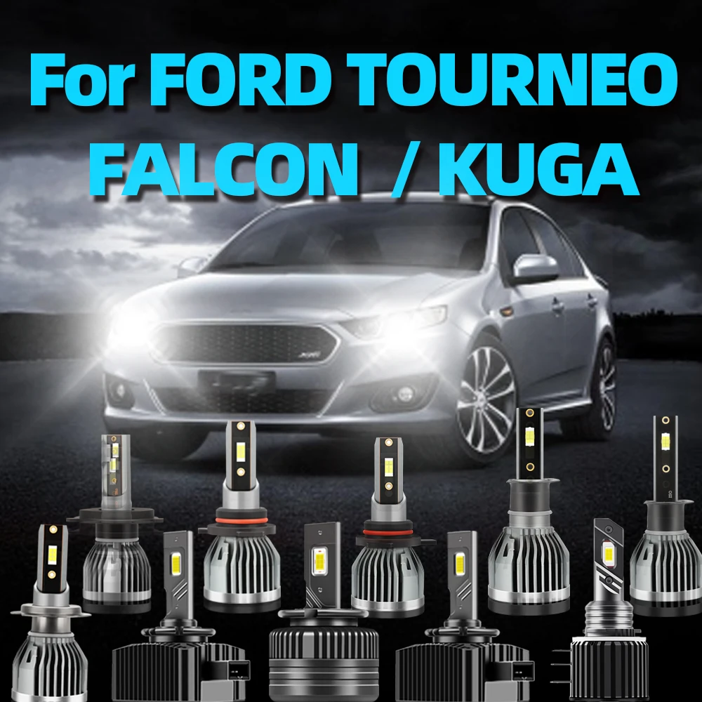 

Led Headlight H4 H7 H1 H3 HB3 HIR2 D1S D3S D5S D8S Car Bulbs 26000lm High Brightness CSP Chips For FORD TOURNEO FALCON KUGA