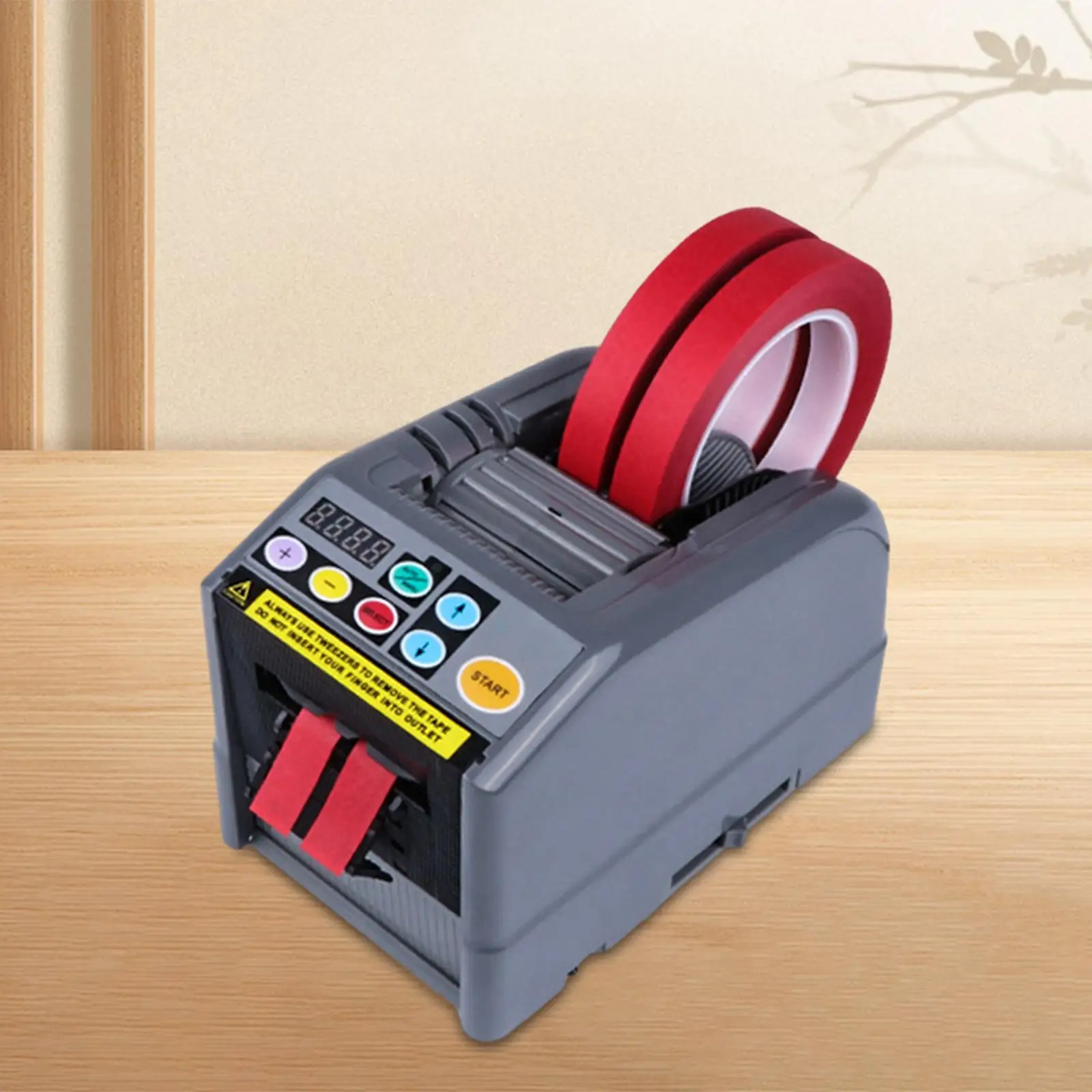 

Automatic Tape Dispenser Portable Packing Machine Tape Cutter Dispenser for Fiber Most Tape Sealing Glue Masking Tape Wall Paper