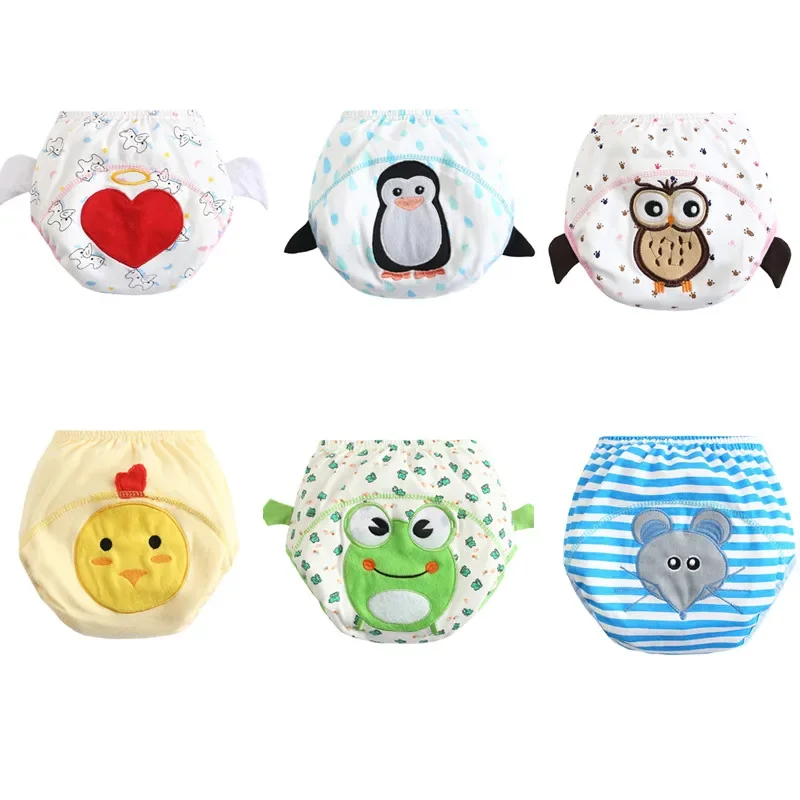 3Layers Baby Diapers Reusable Infant Soft Learning Pants Underwear Cotton Nappy S,M,L
3Layers Baby Diapers Reusable Infant Soft Learning Pants Underwear Cotton Nappy S,M,L