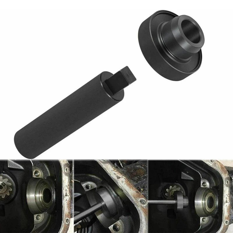 Монтажный инструмент для уплотнения внутренней оси, подходит для Ford Super Duty дана 50 и дана 60, ремонт оси, утечка масла, концы передней оси труб 
Монтажный инструмент для уплотнения внутренней оси, подходит для Ford Super Duty дана 50 и дана 60, ремонт оси, утечка масла, концы передней оси труб