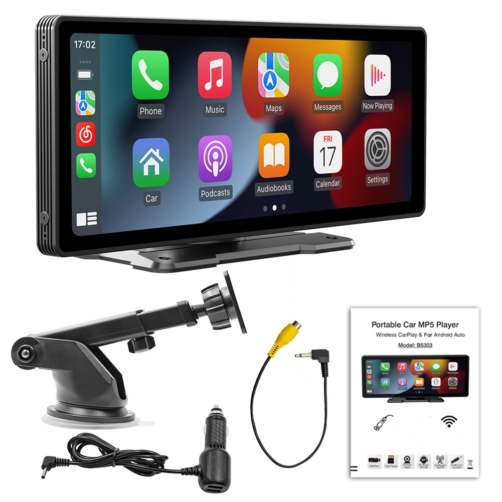 9.3 Inch HD Wireless For CarPlay An Auto Touch Screen Car Portable Radio MP5 Player Car Electronics Car Intelligent System
9.3 Inch HD Wireless For CarPlay An Auto Touch Screen Car Portable Radio MP5 Player Car Electronics Car Intelligent System