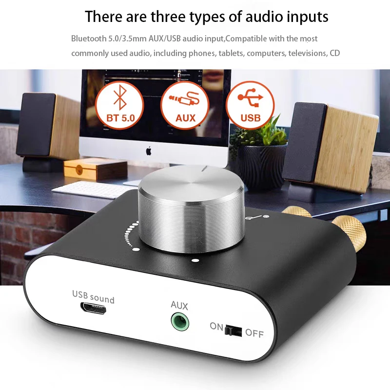RNABAU Digital Power Amplifier Bluetooth 5.0 Power Amplifier High Fidelity Stereo Audio Receiver Power Amplifier
RNABAU Digital Power Amplifier Bluetooth 5.0 Power Amplifier High Fidelity Stereo Audio Receiver Power Amplifier