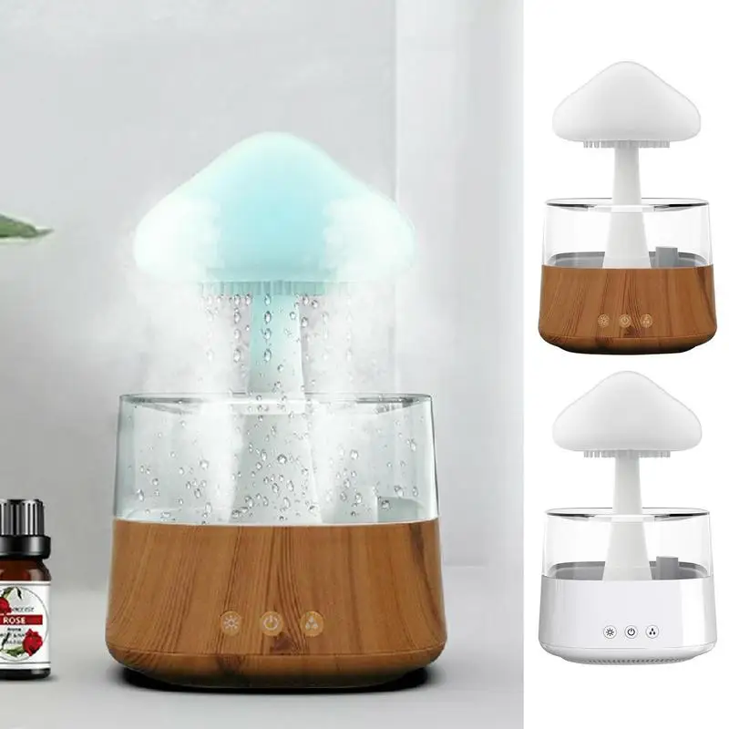 Rain Cloud Humidifier with 7 Color Lights Timer Desk Raindrop Cloud Humidifier Aromatherapy Essential Oil Diffuser Humidifier
Rain Cloud Humidifier with 7 Color Lights Timer Desk Raindrop Cloud Humidifier Aromatherapy Essential Oil Diffuser Humidifier