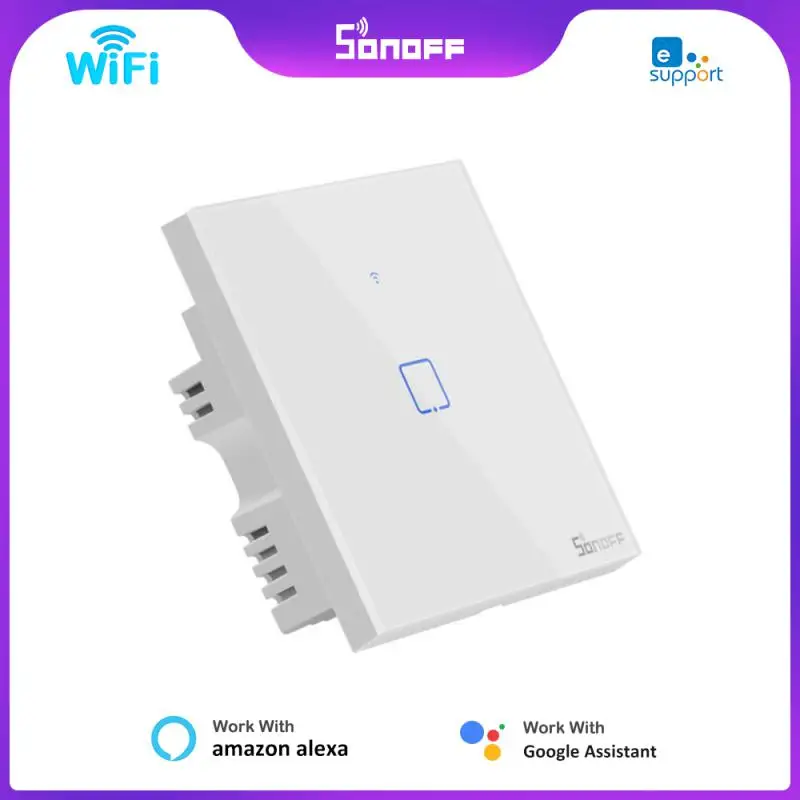 

SONOFF TX Series Smart Switch Wifi T0 EU/ UK/ US Touch Switches Wall Light Switch Via Ewelink Alexa Google Home Remote Control