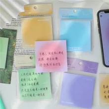 50Sheets Gradual Color Bubble Memo Pad Sticky Note Post it for Book Self Adhesive Index Sticker Label Bookmark Kawaii Stationery
50Sheets Gradual Color Bubble Memo Pad Sticky Note Post it for Book Self Adhesive Index Sticker Label Bookmark Kawaii Stationery