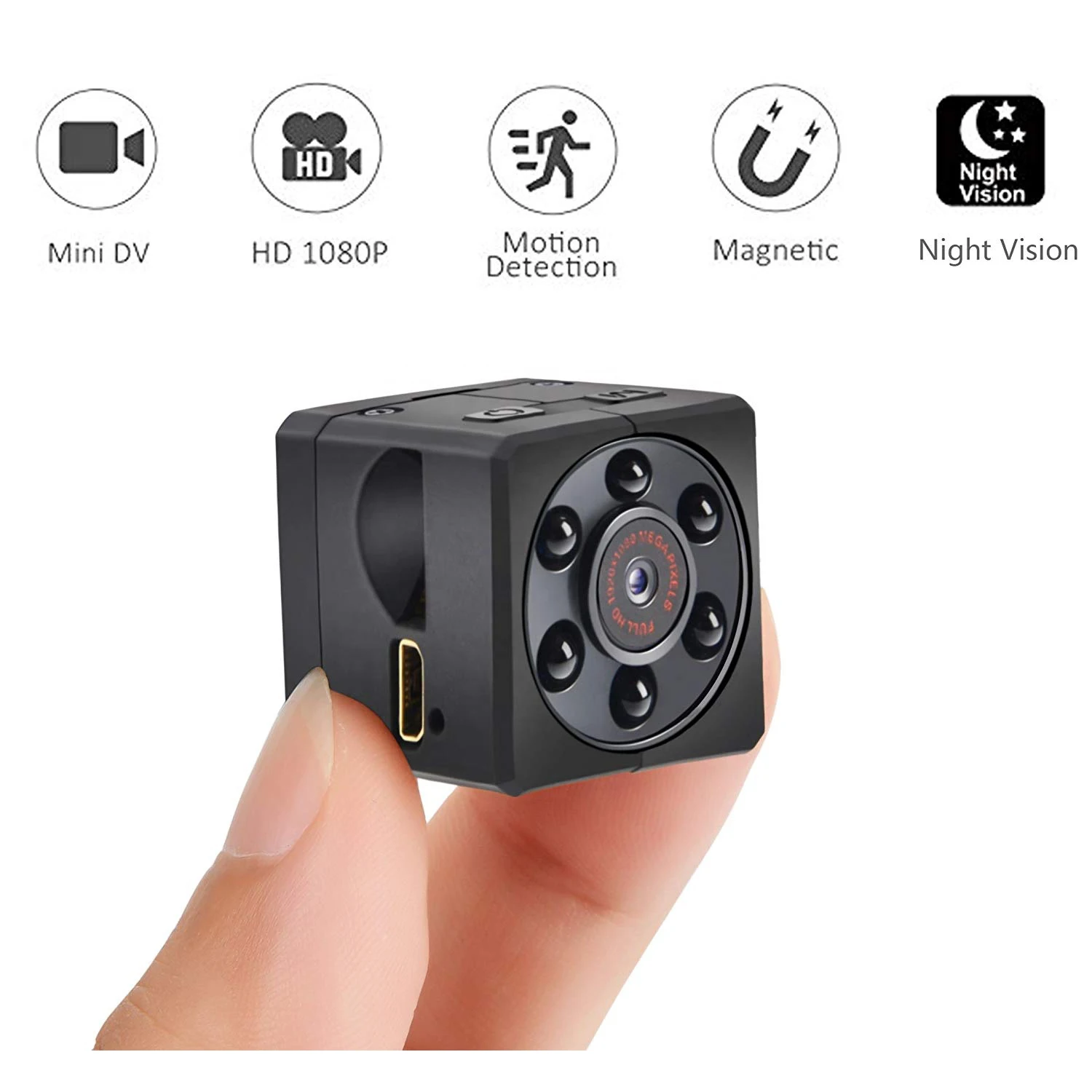 

1080P HD Wireless Mini Camera Outdoor Night Vision Sport DV Small Camcorders Video Recorder Car DVR Mini Action Cam