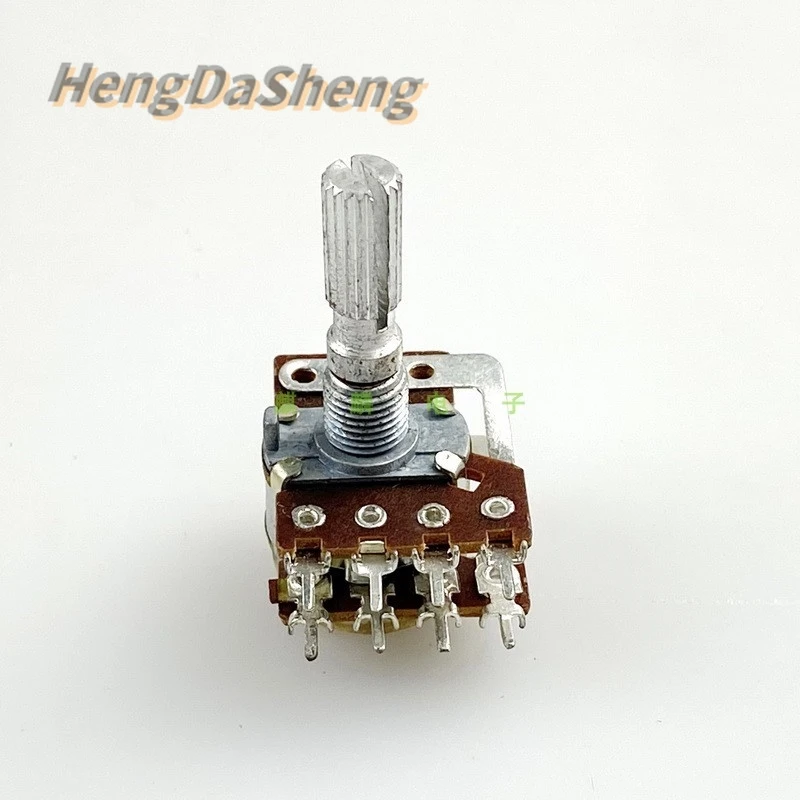 5Pcs/Lot Type 16 8-pin Dual A50K With Equal Tap Stepping Sound Amplifier Volume Potentiometer Shaft Length 25MM
5Pcs/Lot Type 16 8-pin Dual A50K With Equal Tap Stepping Sound Amplifier Volume Potentiometer Shaft Length 25MM